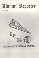 The Alumni Reporter, v6, n1, Fall 1962