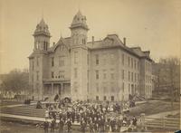 Students from Mankato State Normal School, 1884.