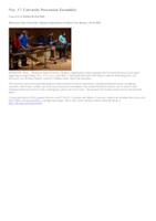 2019-11-05:  University Percussion Ensembles
