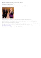 2019-11-13:  Contemporary Vocal Groups in Concert