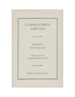 1959-06-01, Commencement Program, Mankato State College