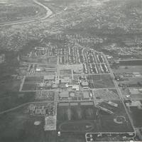 aerial view from north side of Campus - Mankato State University