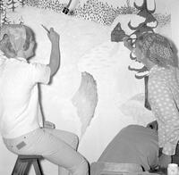 Students, Art, Mankato State College, 1970/1975.
