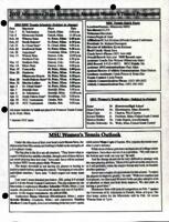 2003, Women's Tennis Prospectus.