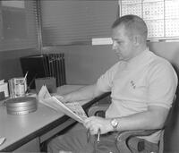 Staff, Athletics Department, Mankato State College, 1971-02-10.