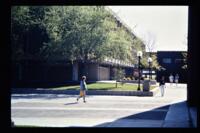 Students, Armstrong Hall, Mankato State University, 1989.