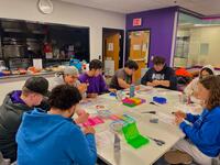 Strung Together Event, Latinx Affairs, Minnesota State University, Mankato, 2024-11-05.
