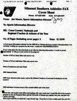 1999-11-10, Men's Cross Country.