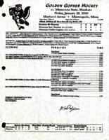 2000-01-28, Men's Hockey.